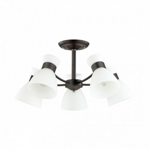 Люстра 4534/5C Lumion Черный, белый