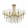 Люстра 4886/7 Odeon Light Exclusive Бронзовый/янтарный/прозрачный