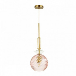 Светильник подвесной 4862/1 Odeon Light Розовый/золотой