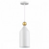 Светильник подвесной 4093/1 Odeon Light Белый/золотой