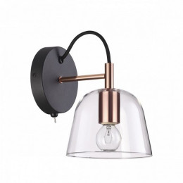 Светильник настенный 4455/1W Lumion Черный, медный
