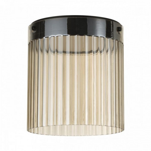 Светильник потолочный 5047/20LC Odeon Light Черный/светл.янтарный