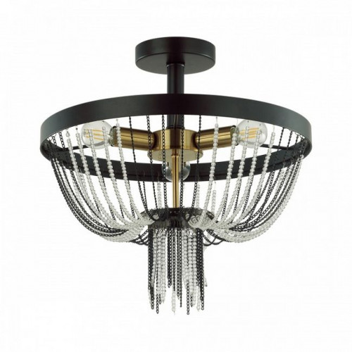 Люстра 4560/3C Lumion Черный, латунь