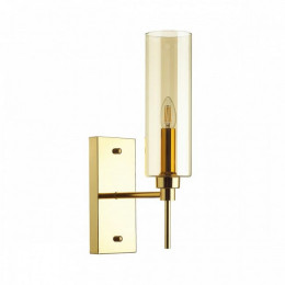 Светильник настенный 4689/1W Odeon Light Золотой/янтарный