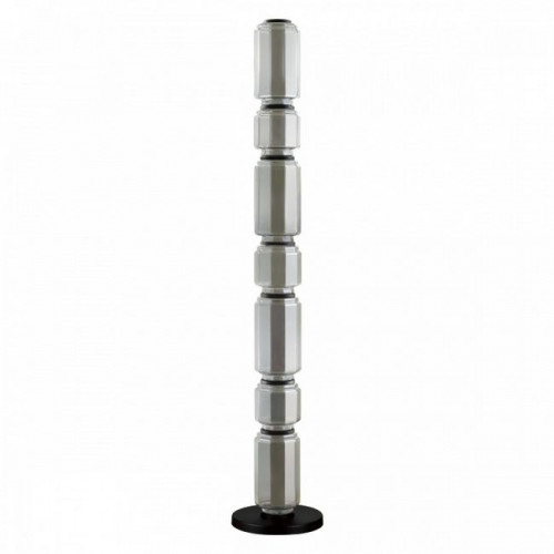 Торшер 5408/53FL Odeon Light Exclusive Черный/дымчатый