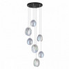 Люстра 5039/7 Odeon Light Черный/перламутровый