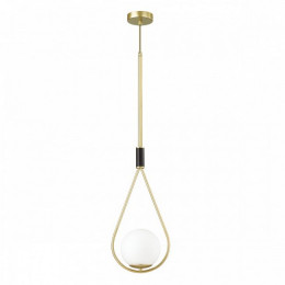 Светильник подвесной 4810/1 Odeon Light Золтой/черный/белый