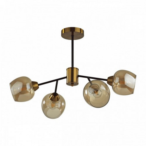 Люстра 5649/4C Lumion Черный, бронза