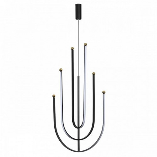 Светильник подвесной 6633/70L Odeon Light Металл/черный