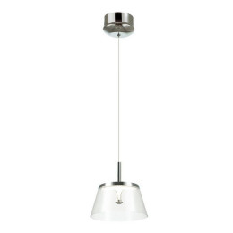 Светильник подвесной 4108/7L Odeon Light Белый/хром/прозрачный