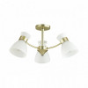 Люстра 4535/3C Lumion Матовое золото, белый