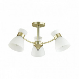 Люстра 4535/3C Lumion Матовое золото, белый