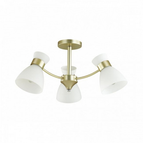 Люстра 4535/3C Lumion Матовое золото, белый