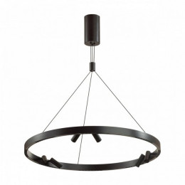 Светильник подвесной 6683/103L Odeon Light Черный брашированный