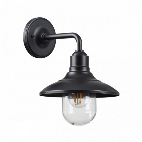 Светильник уличный 4965/1W Odeon Light Черный/стекло