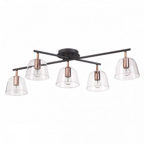 Люстра 4455/5C Lumion Черный, медный