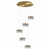 Люстра 5032/30L Odeon Light Античн.бронза/прозрачный