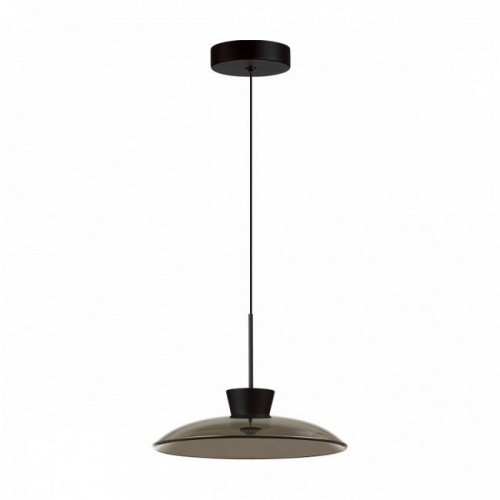 Светильник подвесной 5055/9L Odeon Light Черный/дымчатый