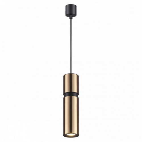 Светильник подвесной 4744/5L Odeon Light Золотой/черный