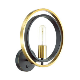 Светильник настенный 4401/1W Lumion Золотой, черный