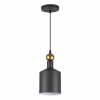 Светильник подвесной 4085/1 Odeon Light Темн.серый/золотой