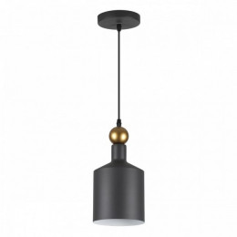 Светильник подвесной 4085/1 Odeon Light Темн.серый/золотой