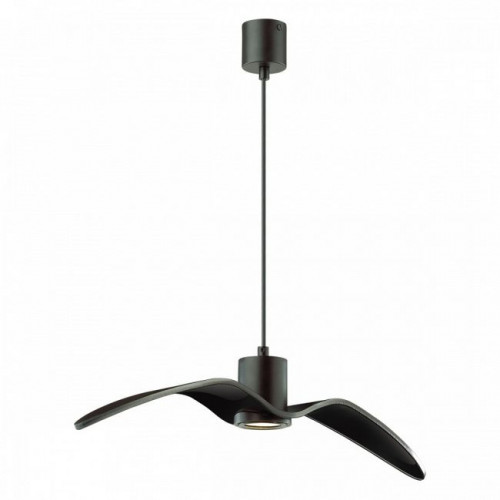 Светильник подвесной 4902/1B Odeon Light Чёрный/стекло