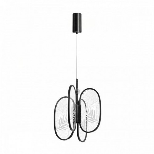 Светильник подвесной 6665/38L Odeon Light Exclusive Черный