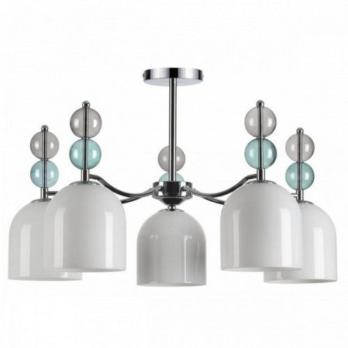 Люстра 5235/5C Lumion Хром, белый, разноцветный