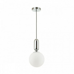 Светильник подвесной 4670/1 Odeon Light Хром/белый