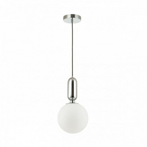 Светильник подвесной 4670/1 Odeon Light Хром/белый