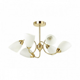 Люстра 4532/6C Lumion Золотой, белый