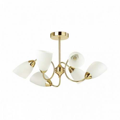 Люстра 4532/6C Lumion Золотой, белый