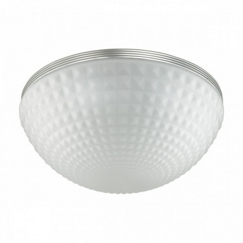 Светильник потолочный 4937/4C Odeon Light Серебристый/белый/стекло