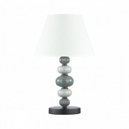 Лампа настольная 4896/1T Odeon Light Exclusive Черный матовый/светло-серый/серый/молочный