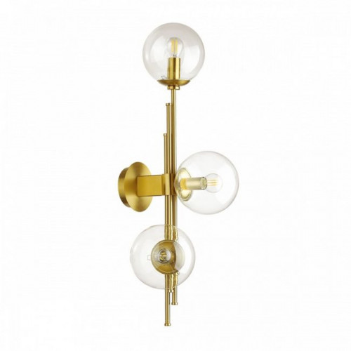Светильник настенный 4799/3W Odeon Light Бронзовый/прозрачный