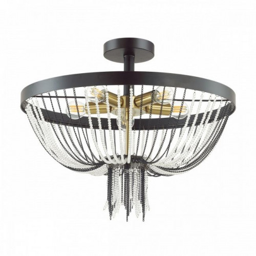 Люстра 4560/5C Lumion Черный, латунь