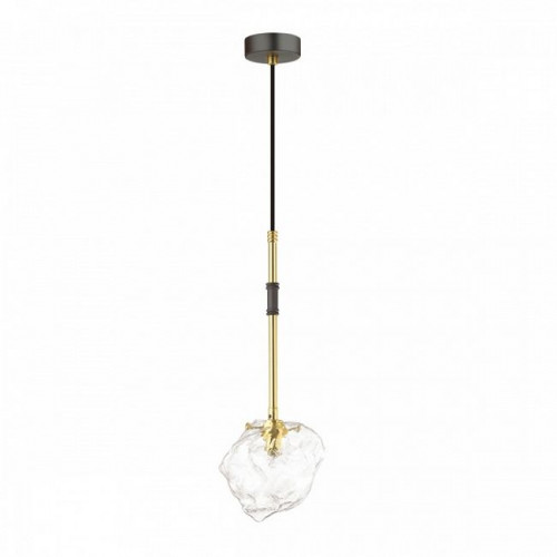 Светильник подвесной 4789/1 Odeon Light Черный/золотой/прозрачный