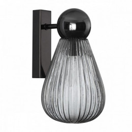 Светильник настенный 5417/1W Odeon Light Exclusive Черный хром/дымчатый