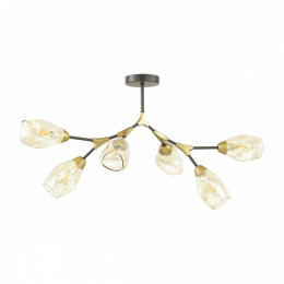 Люстра 5208/6C Lumion Черный, золотой