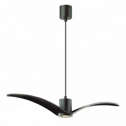 Светильник подвесной 4902/1A Odeon Light Чёрный/стекло