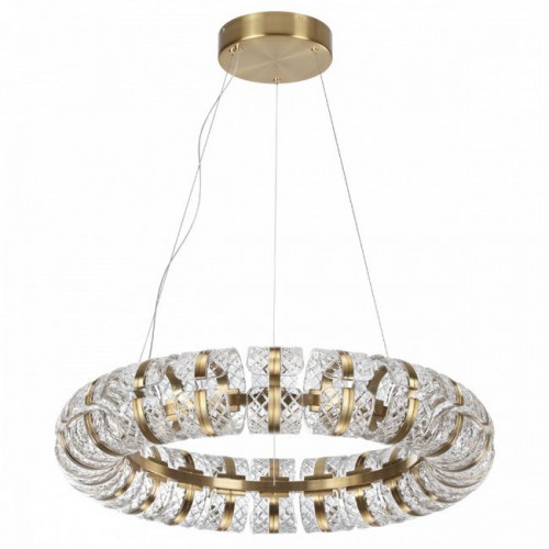 Люстра 5030/128L Odeon Light Античн.бронза/прозрачный