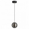 Светильник подвесной 5041/12L Odeon Light Черн./золото/дымчатый