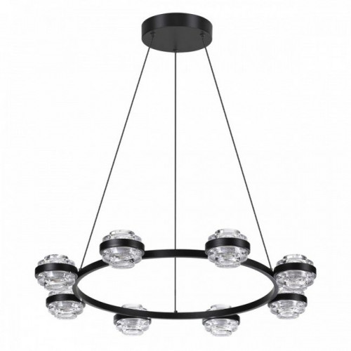 Люстра 5031/50L Odeon Light Черный/прозрачный