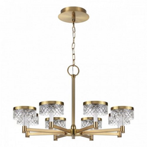 Люстра 5032/48L Odeon Light Античн.бронза/прозрачный