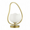 Лампа настольная 4873/1T Odeon Light Exclusive Золотой/белый/стекло