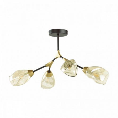 Люстра 4563/4C Lumion Черный, золотой