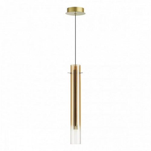 Светильник подвесной 5061/5LB Odeon Light Золотой/янтарный