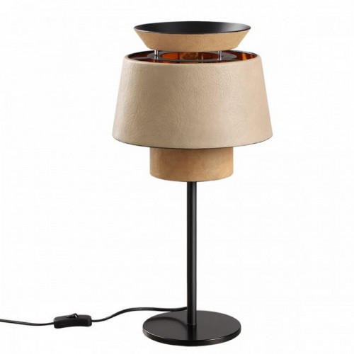 Лампа настольная 4992/1T Odeon Light Черный/бежевый/терракотовый/золотой