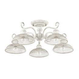 Люстра 3473/5C Lumion Белый с золотой патиной